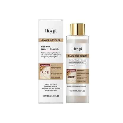Hoygi Peel Shot Ampule Set Rice Toner Moisturizing Facial Essence Glowing Skin Water-oil Balancing Essence Revitalizing Skin Dullness