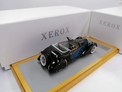 XEROX 1:43 Bugatti Type 57 1936 Classic Cars Limited 49pcs Worldwide Resin Metal Static Car Model Toy Gift
