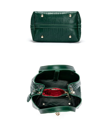 CH Classic Simple Solid Color Women's New Large Capacity Handbag Letter Element Women's Handbag