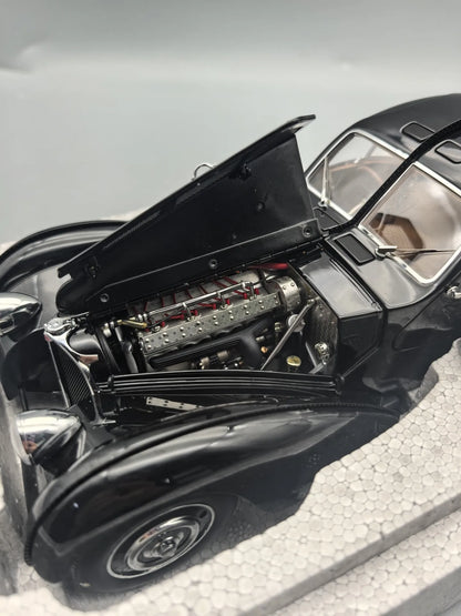 Autoart 1:18 57SC Atlantic 1938 Black Simulation Limited Edition All Open Alloy Metal Static Car Model Toy Gift