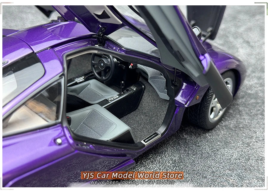 LCD model 1 New 1:18 FOR McLaren F1 XP5 alloy car model sports car static display gift collection for friends
