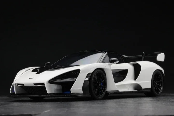 Autoart 1:18 Senna Simulation Limited Edition All Open Alloy Metal Static Car Model Toy Gift