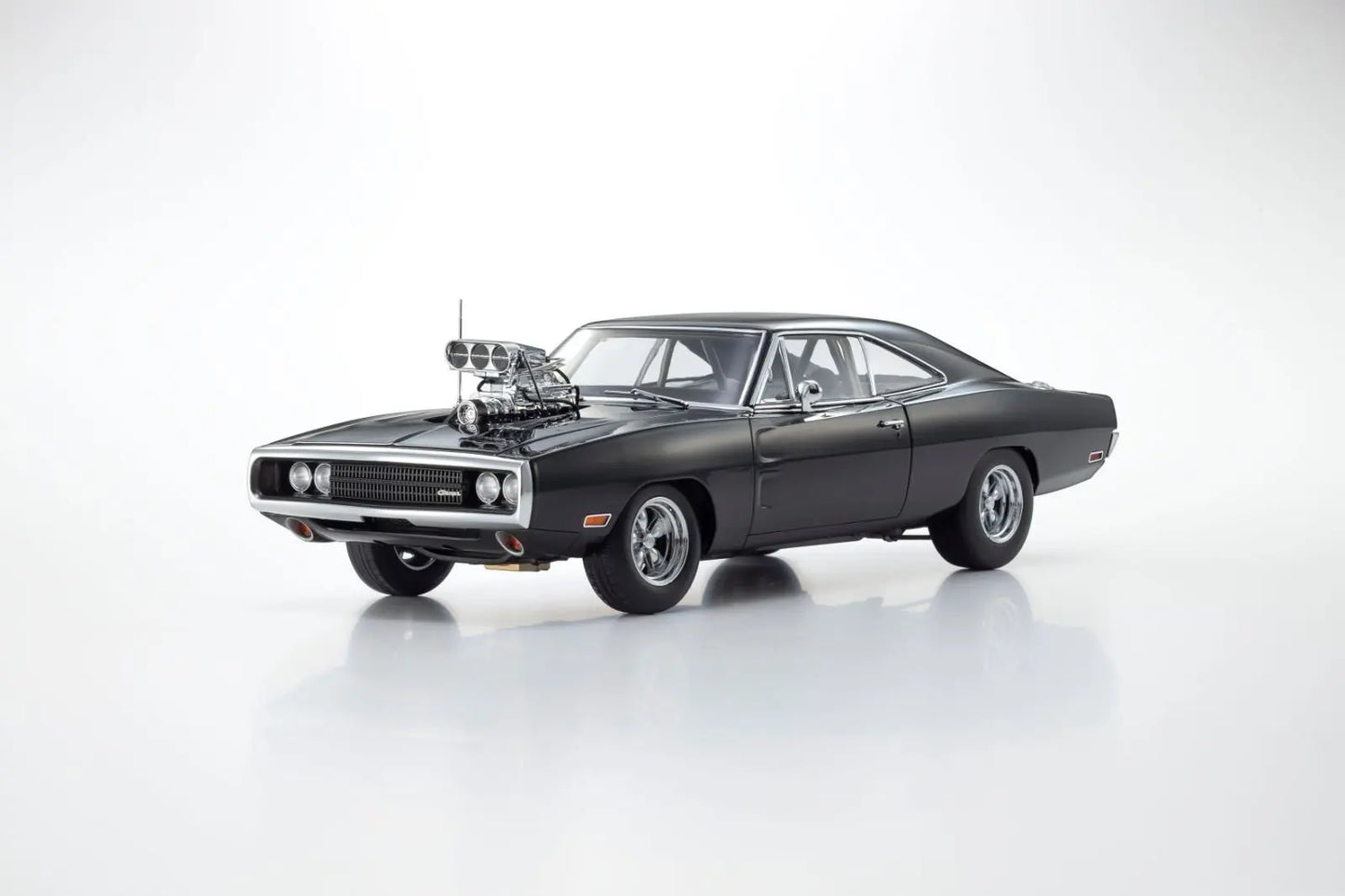 KYOSHO  1/18 Scale Diecast Collection  Dodge Charger R/T 1970 Toyota Supra Turbo - Static car model - Collection - Display piece