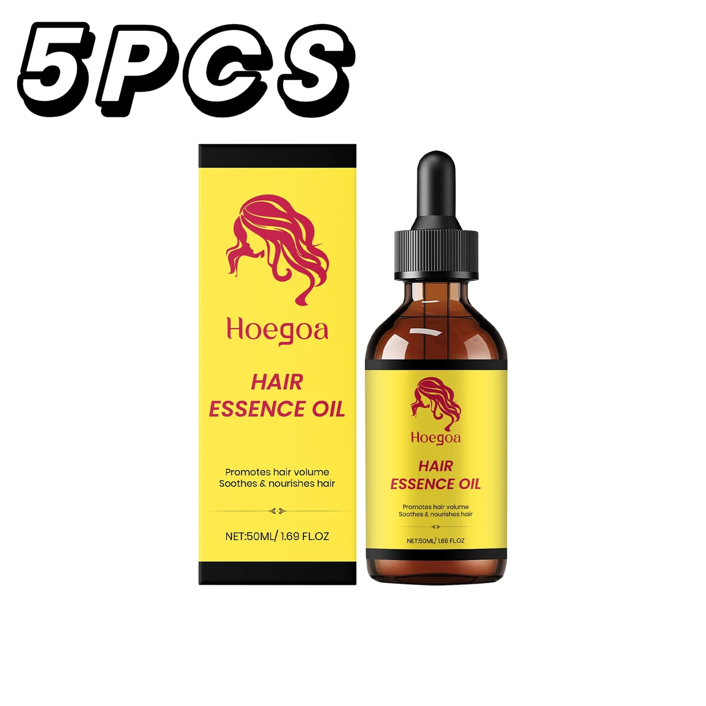 Scalp Repairing Hair Serum Herbal Rosemary Castor Oil Hair Booster Dense Essential Oil Prevent Hair Loss Soft Smoothing Hair Oil