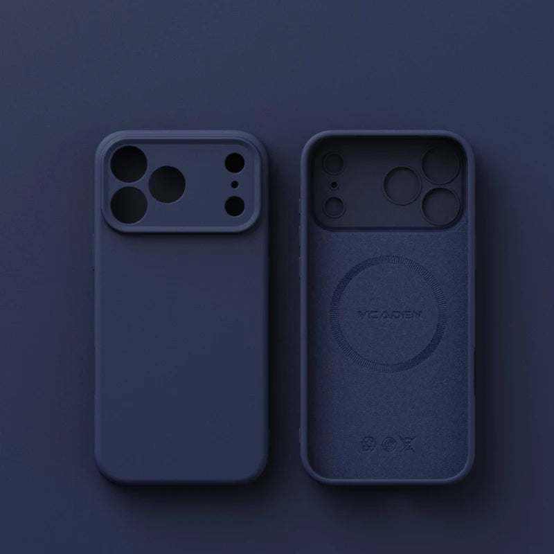Official Liquid Silicone Magnetic Case For iPhone 17 Air 16 Plus 15 14 13 12 Pro Max  For Magsafe Wireless Charge Matte Cover