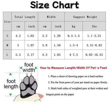 4Pcs/Set Silicone Pet Rain Boot Waterproof Anti Slip Sole Pet Paw Protector Cartoon Wear Resistance Outdoor Dog Footwear Outdoor