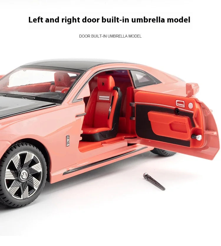 Rolls-Royce Shining 1:24 Alloy Model Toy Vehicle, Best Collection for Vehicle Enthusiasts, Gifts