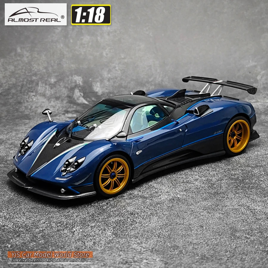 Almost Real diecast model 1:18 Pagani Zonda Tricolore - 2010  car model alloy collection gift to friends and family