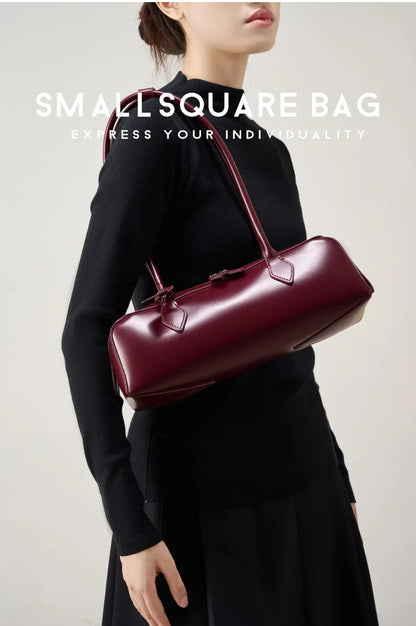 Genuine leather bag woman  luxury bag vintage long shoulder bag Handbags ladies underarm Bag Shopping bag