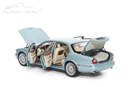 Almost Real AR 1/18 Jaguar XJ6 X350 Car models give gifts to friends Adult toys Birthday gifts to friends Company show metal