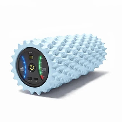 Foam Shaft Vibration Massage Roller – 5 Speeds Deep Tissue Muscle Relaxation