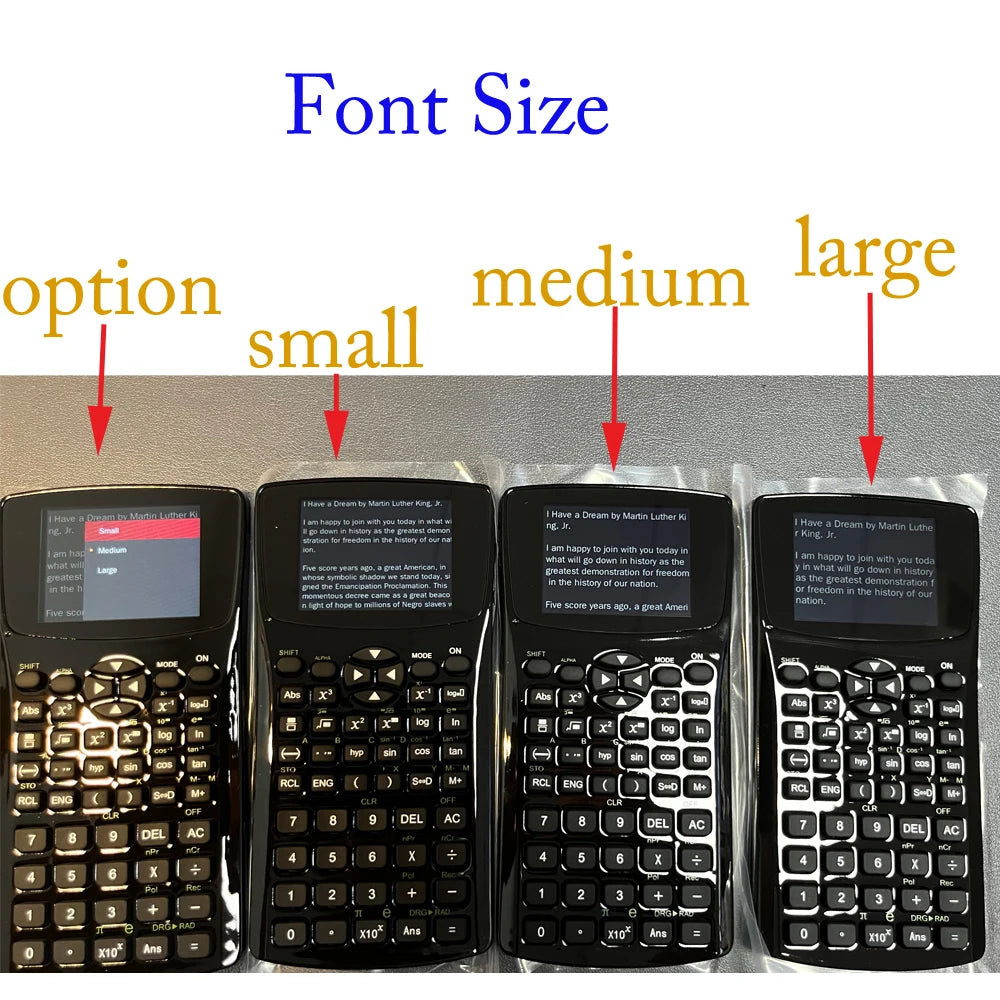 Advanced calculator with cheating options H888 magic calculator 4GB memory music video photo txt ebook student calculator with emergency button & screen Privacy Film (PF)