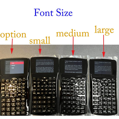 Advanced calculator with cheating options H888 magic calculator 4GB memory music video photo txt ebook student calculator with emergency button & screen Privacy Film (PF)