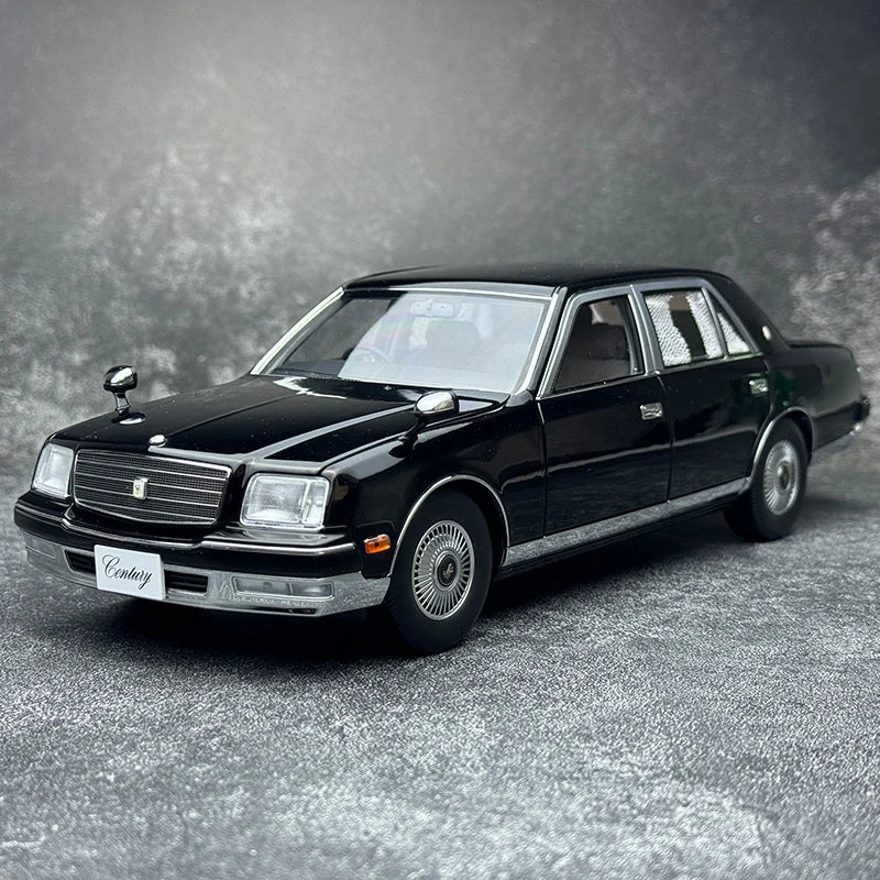 Almost Real Car model 1/18 Toyota Century alloy full open model 1997 black Static collection Collect Holiday gift