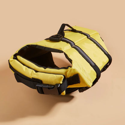 Dog Life Jacket Reflective Adjustable Summer Large Dogs Swimwear Safety Vest Surfing Sailboat Enhanced Buoyancy Pet Life Jacket