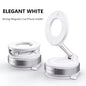 Strong Magnetic Car Phone Holder Foldable Magsafe Design 360° Adjustable Vacuum Mount for Car/Desk/Bathroom/Universal Use Metal