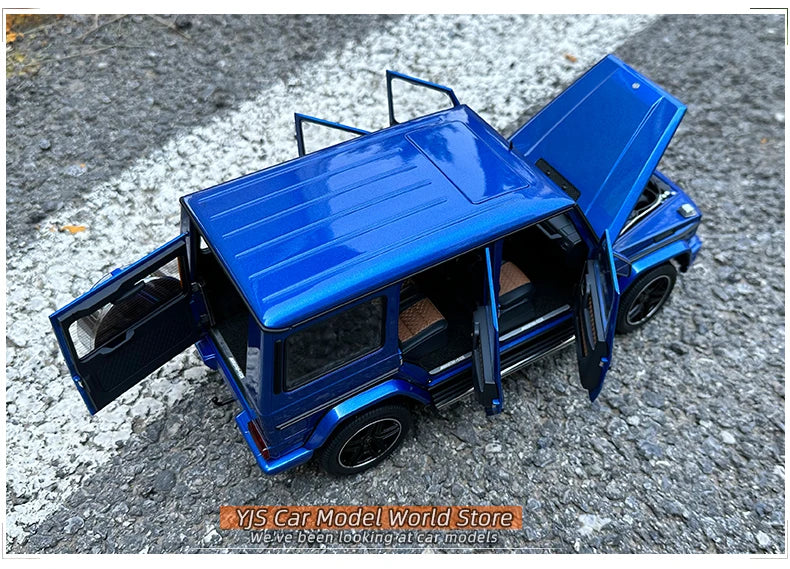 AUTOART 1:18 G63 2017 Car model SUV  Personal collection of holiday gifts
