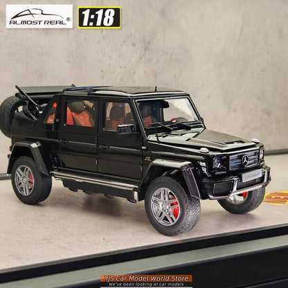 Almost Real diecast model 1:18 G 650 Landaulet G650 SUV car model alloy collection gift to friends and family