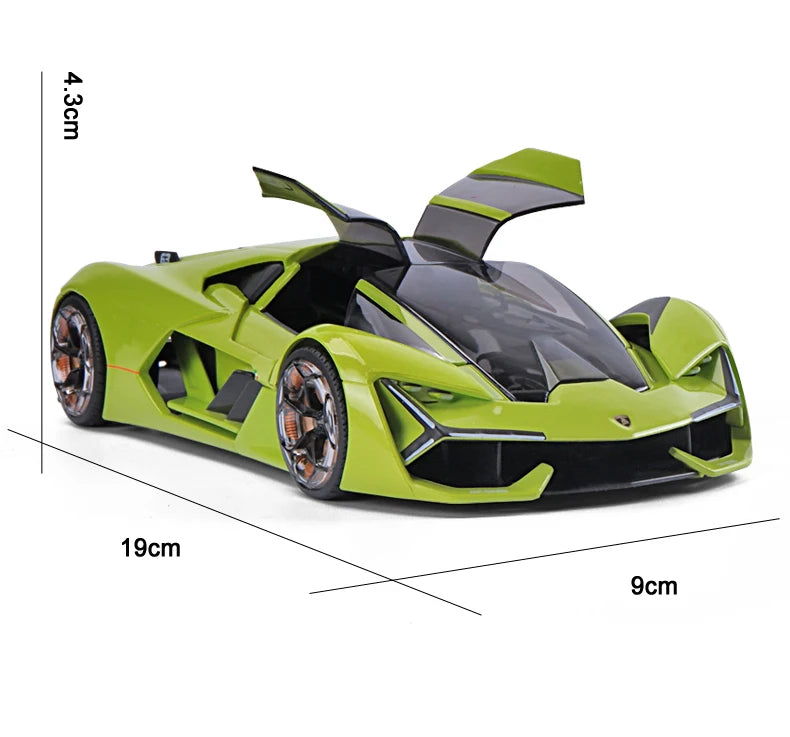Bburago 1:24 Lamborghini Terzo Millennio Alloy Car Diecasts & Toy Vehicles Car Model Miniature Scale Model Car For Children