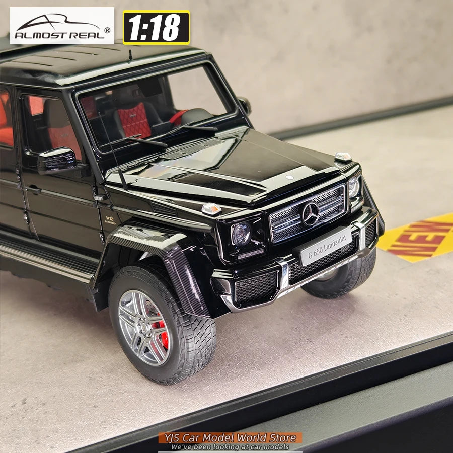 Almost Real diecast model 1:18 G 650 Landaulet G650 SUV car model alloy collection gift to friends and family