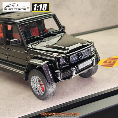 Almost Real diecast model 1:18 G 650 Landaulet G650 SUV car model alloy collection gift to friends and family