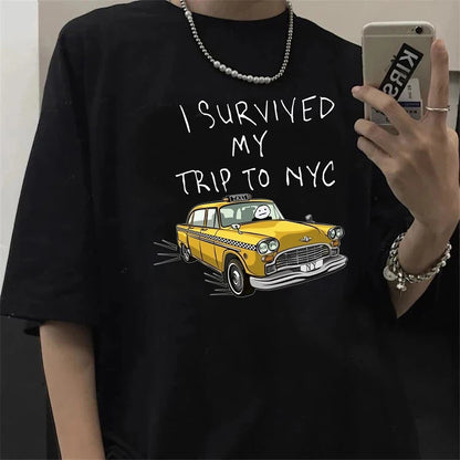 Tom Holland Same Style I Survived My Trip To NYC T Shirt Unisex The Physics Is Theoretical But The Fun Is Real Graphic Tees