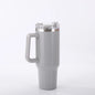 Personalized 40oz Customized Thermos Cups/Handle & Straw - Custom Name/Photo Insulated Stainless Steel Cup