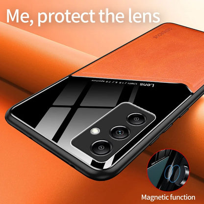 Luxury Leather Phone Case for Samsung Galaxy M14 Cover M34 M54 M13 M22 M23 M32 M33 M52 M62 Magnetic Silicone Protection Case F62