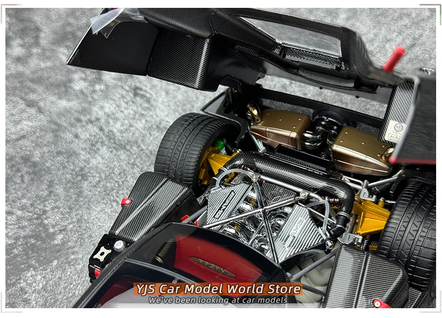 Almost Real 1:18 Pagani zonta Zonda F 2005 Geneva Motor Show car model alloy collection gift to friends and family