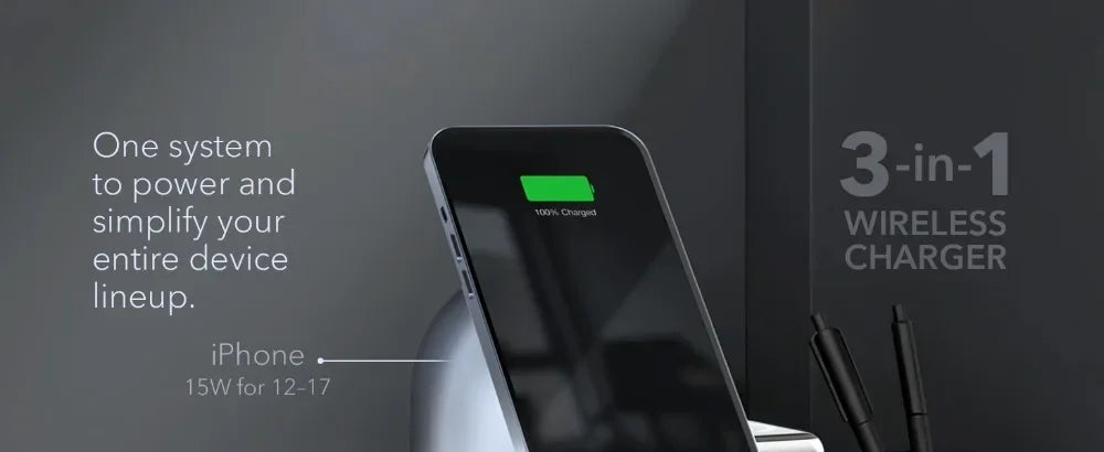 Magnetic 3 In 1 QI2 15W Wireless Charger Desktop Bluetooth Speaker For iPhone 17-12 Apple Watch 11-2 Airpods Pro 3 Fast Charging