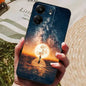 For Xiaomi Redmi 13C Case Redmi13C Luxury Painted Phone Silicon Back Cover For Redmi 13c 13 C Cases Protective Shell Capas