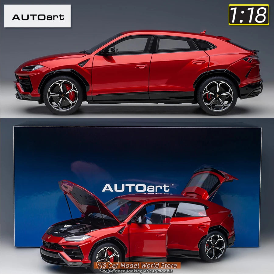AUTOART New model 1/18 scale LAMBORGHINI URUS   car model Static display Collection Holiday gift