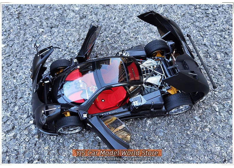 Almost Real 1:18 Pagani zonta Zonda F 2005 Geneva Motor Show car model alloy collection gift to friends and family