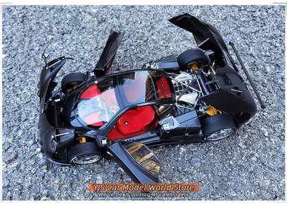 Almost Real 1:18 Pagani zonta Zonda F 2005 Geneva Motor Show car model alloy collection gift to friends and family