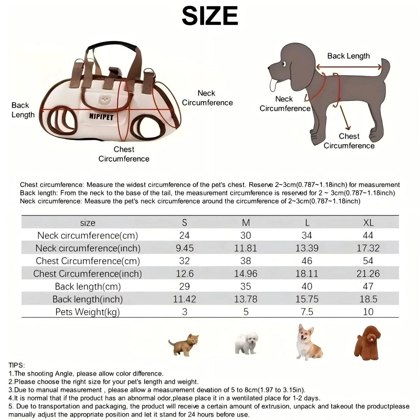 Portable multi-functional towing backpack, double-shoulder dog backpack, crossbody pet transport bag, breathable outdoor pet bag