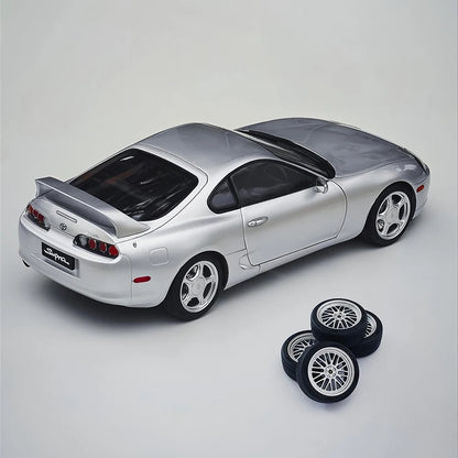 WHELART Diecast model 1/18  Ty SUPRA A80 Metal Car model Static display collection holiday gifts