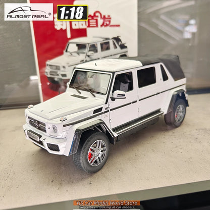 Almost Real diecast model 1:18 G 650 Landaulet G650 SUV car model alloy collection gift to friends and family