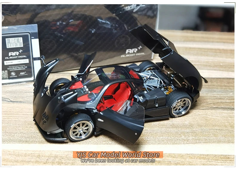 Almost Real 1:18 Pagani zonta Zonda F 2005 Geneva Motor Show car model alloy collection gift to friends and family