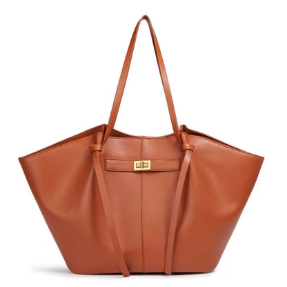 2026 Women's Large Capacity Commuter Tote Bag Female Fashion Luxury Pu Leather Handbags Chic Trend Underarm Bag