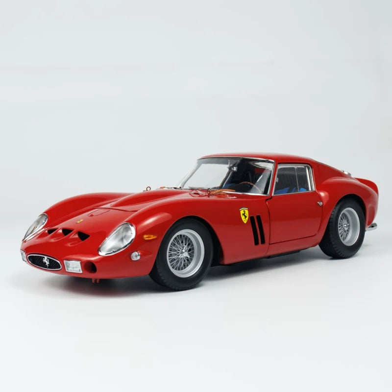 Ferrari 250 GTO 1961 Vintage Car Replica Alloy Model with Fully Openable Doors Kyosho 1:18 Die-Cast Metal Scale Model Racing Car Adult Boys' Toy High-End Collectible Gift