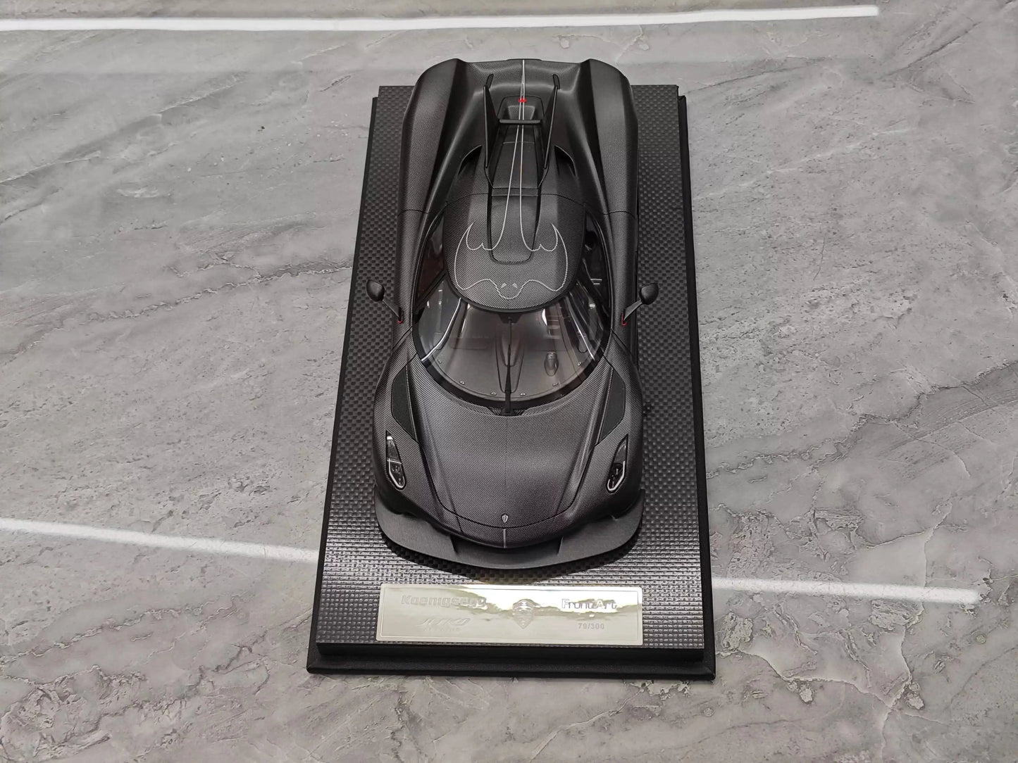 Frontiart Car Model 1/18 Koenigsegg Jesko Car Model Resin Model Limited Edition Cars Model Room Ornament Boy Collection Gift