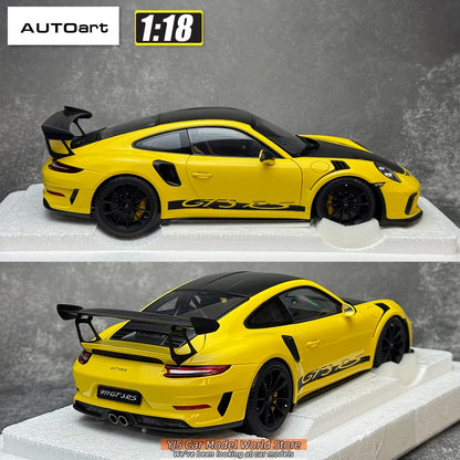 AUTOART 1/18 Porsche 911 (991.2) GT3 RS Weissach Package Car model  Send to a friend  Personal collection Static ornament