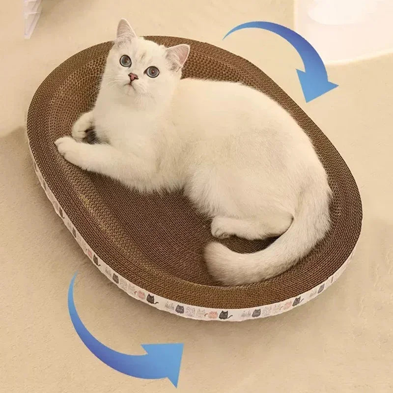 Cat Interactive Toy Rascador Para Gatos Cat Scratching Board Cat Scratcher Corrugated Cardboard Claw Grinding Cat Bed Nest