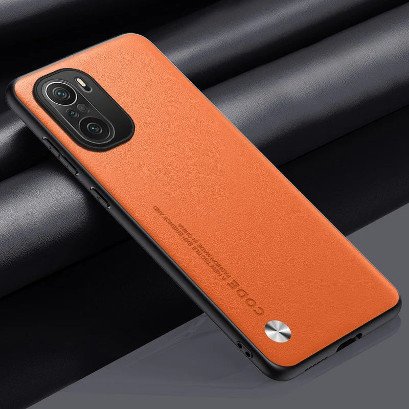 Luxury PU Leather Case For Xiaomi Mi 11i Poco F3 Matte Cover Silicone Full Protection Phone Case For Redmi K40 Pro Plus Coque
