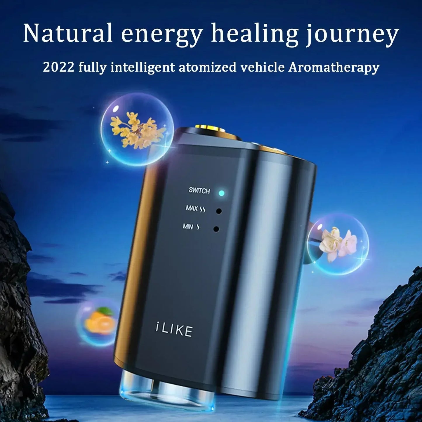 Electric Auto Air Diffuser Aroma Car Air Vent Humidifier Vent Perfume Car Clip Aromatherapy Kit Air Freshener Diffuser