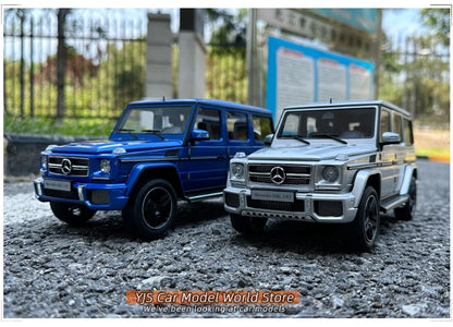 AUTOART 1:18 G63 2017 Car model SUV  Personal collection of holiday gifts