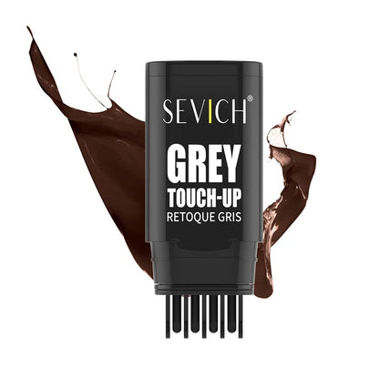 Waterproof Quick Hair Dye Stick with Comb Temporary Long-Lasting Hair Color Stick Disposable Fast Gray Coverage Hair Color Pen