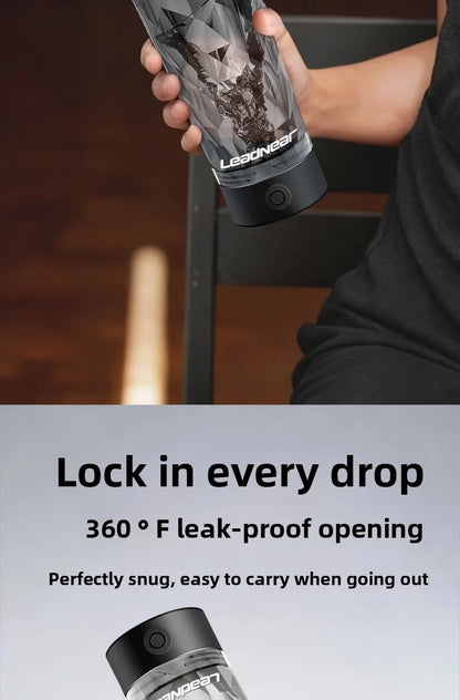 New Detachable Electric Mixing Cup Electric Protein Powder Shaker Cup USB Rechargeable Reusable Suitable For Lndoor/Outdoor Use