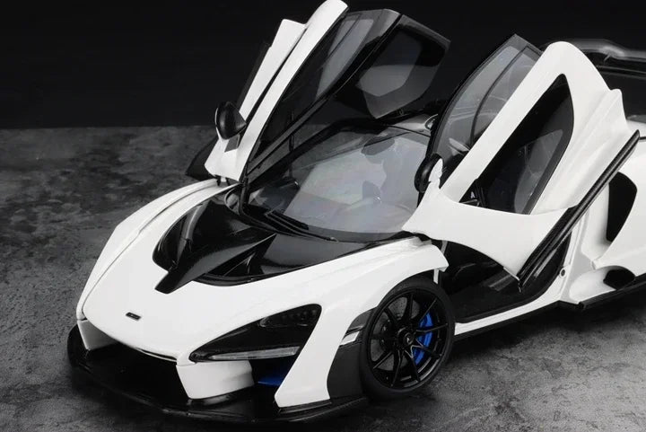 Autoart 1:18 Senna Simulation Limited Edition All Open Alloy Metal Static Car Model Toy Gift