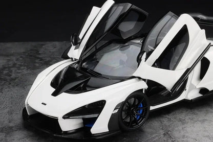 Autoart 1:18 Senna Simulation Limited Edition All Open Alloy Metal Static Car Model Toy Gift